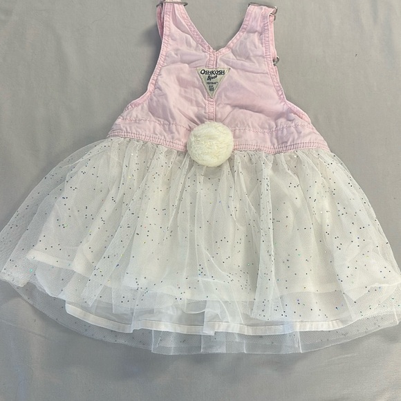 OshKosh B'gosh -  bunny sparkle tule overalls. - Picture 5 of 5